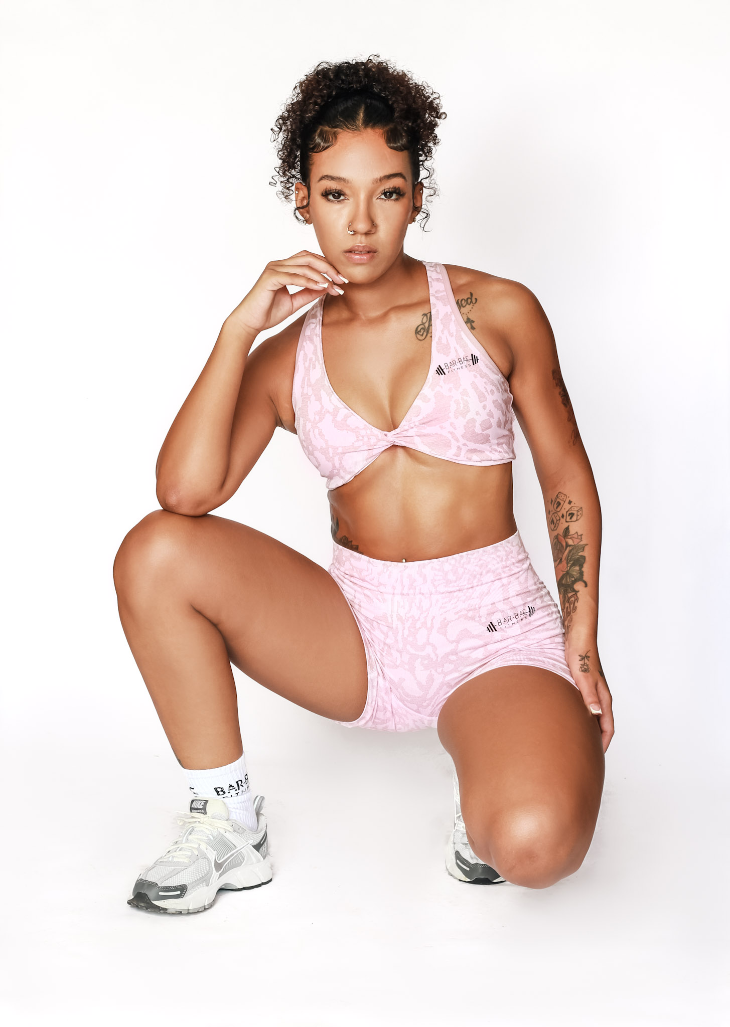 🔥 Best Seller - Her Leopard Set: Pink